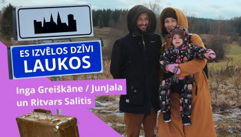 Es izvēlos dzīvi LAUKOS. JunJala un Ritvars - retrīts un dabas fotostudija lauku viensētā