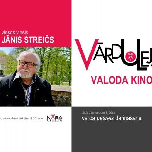 Valoda kino. Viesos Jānis Streičs