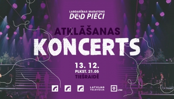 Labdarības maratonam „Dod pieci!” būs nebijis starts
