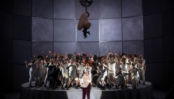 Dmitrija Šostakoviča operas "Deguns" iestudējums Berlīnē Aināra Rubiķa vadībā