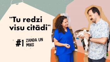 "Tu redzi visu citādi" – Zanda un Miks | #1