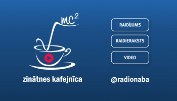 "Zinātnes kafejnīca" raidieraksta 1. epizode: prof. I.Austers sarunājas ar prof. Z.Rubeni