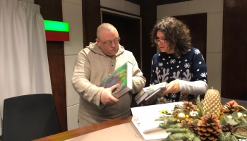 Ziemas saulgriežu izloze, diriģentu uzrunas. Studijā – Inga Saksone un Orests Silabriedis
