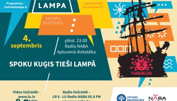 Festivāls "Lampa": "Spoku kuģis tieši Lampā"
